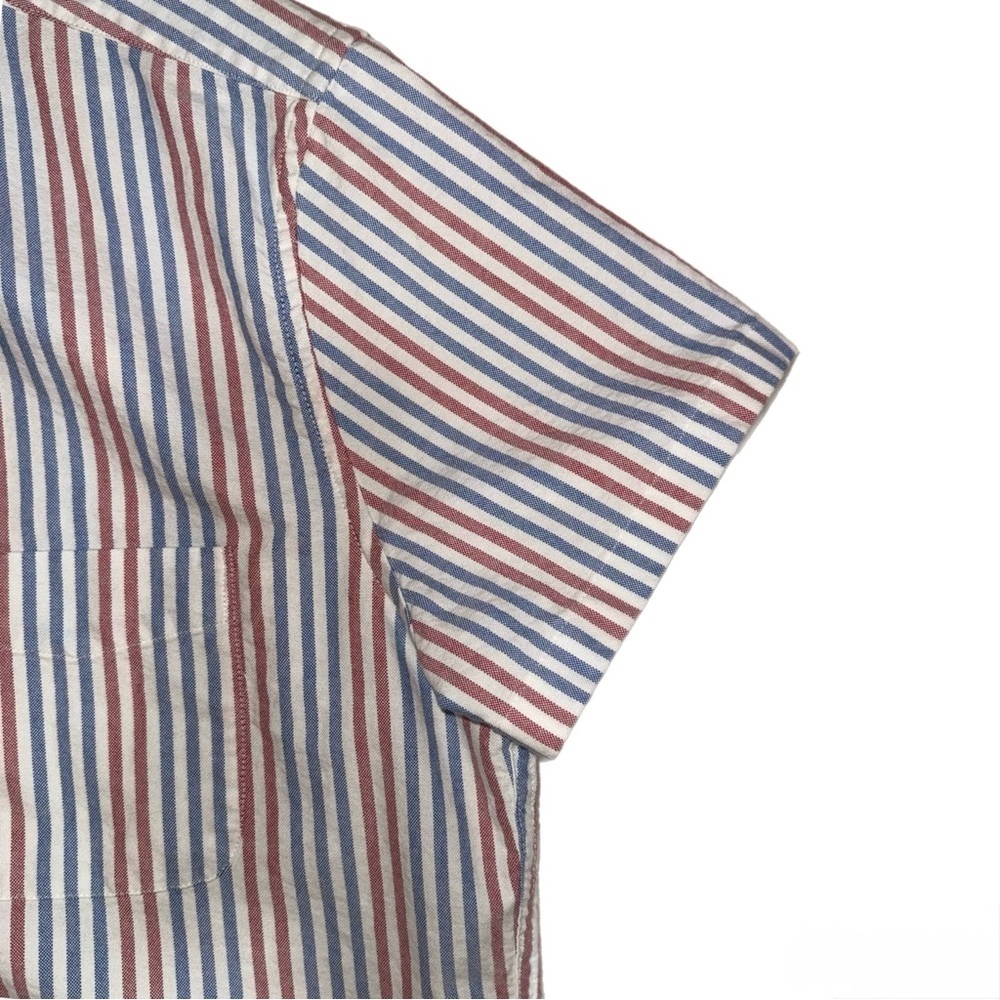 J. Crew Men's Multicolor Striped Button-Down Shirt - Picture 5 of 6